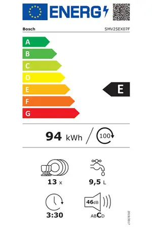 Bosch SMV25EX07F
