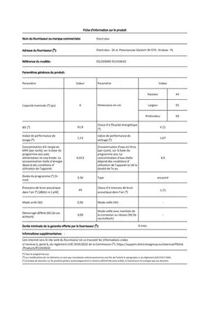 Electrolux ESL2500RO Compact
