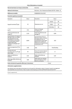 Electrolux ESG88500SW
