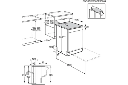 Electrolux ESG88500SW