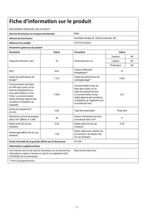 Miele G 5110 SC Active