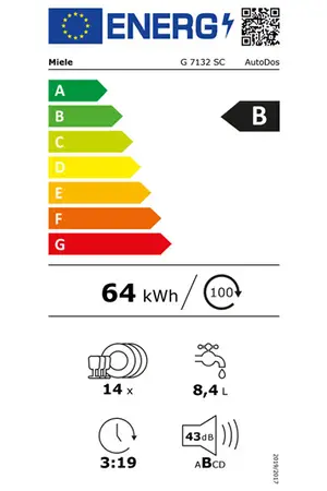 Miele G7132 SC AutoDos