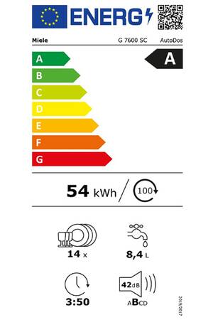 Miele G7600 SC Autodos