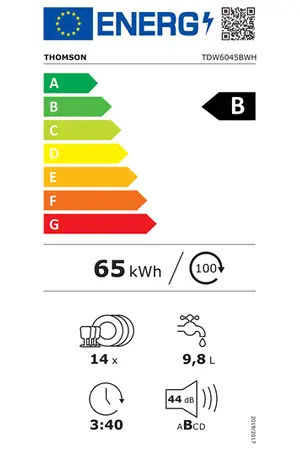Thomson TDW6045BWH